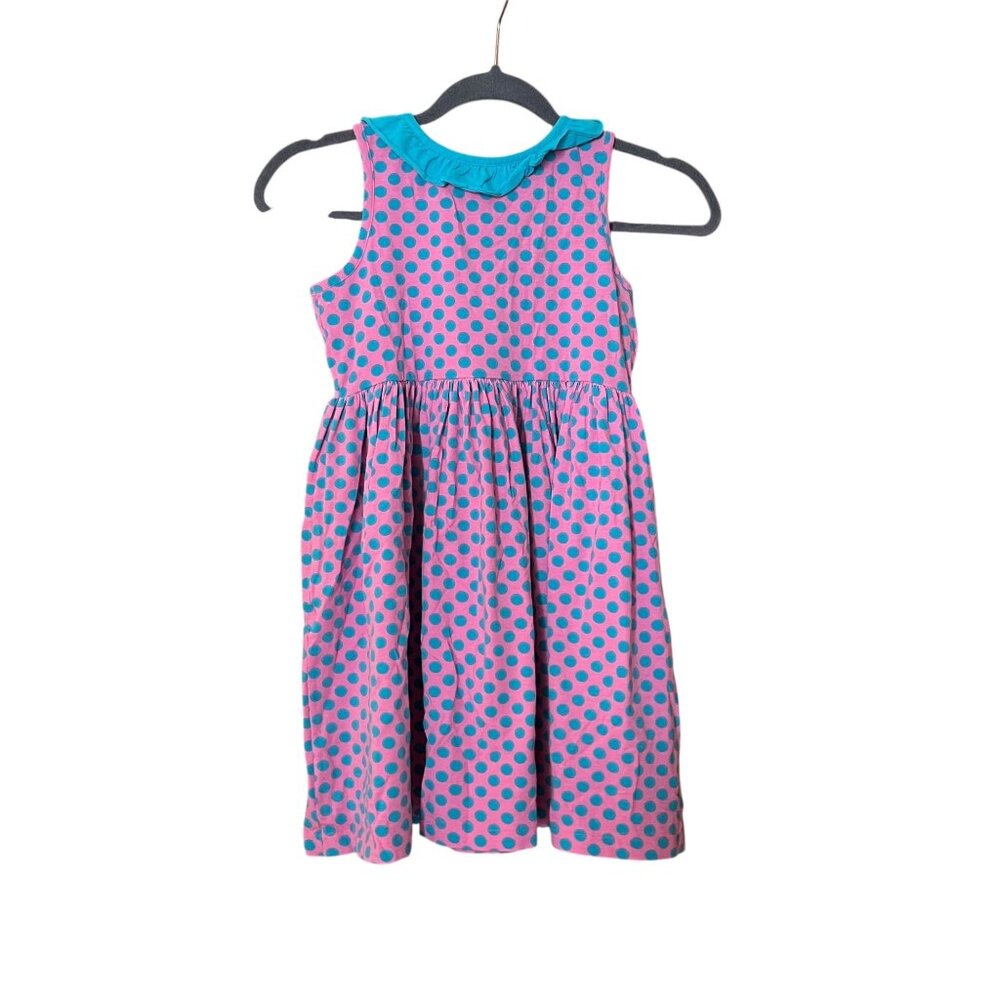 Eleanor Rose Mimi Dress Polka Dot Pink Girls Size 8-10 - Picture 2 of 4